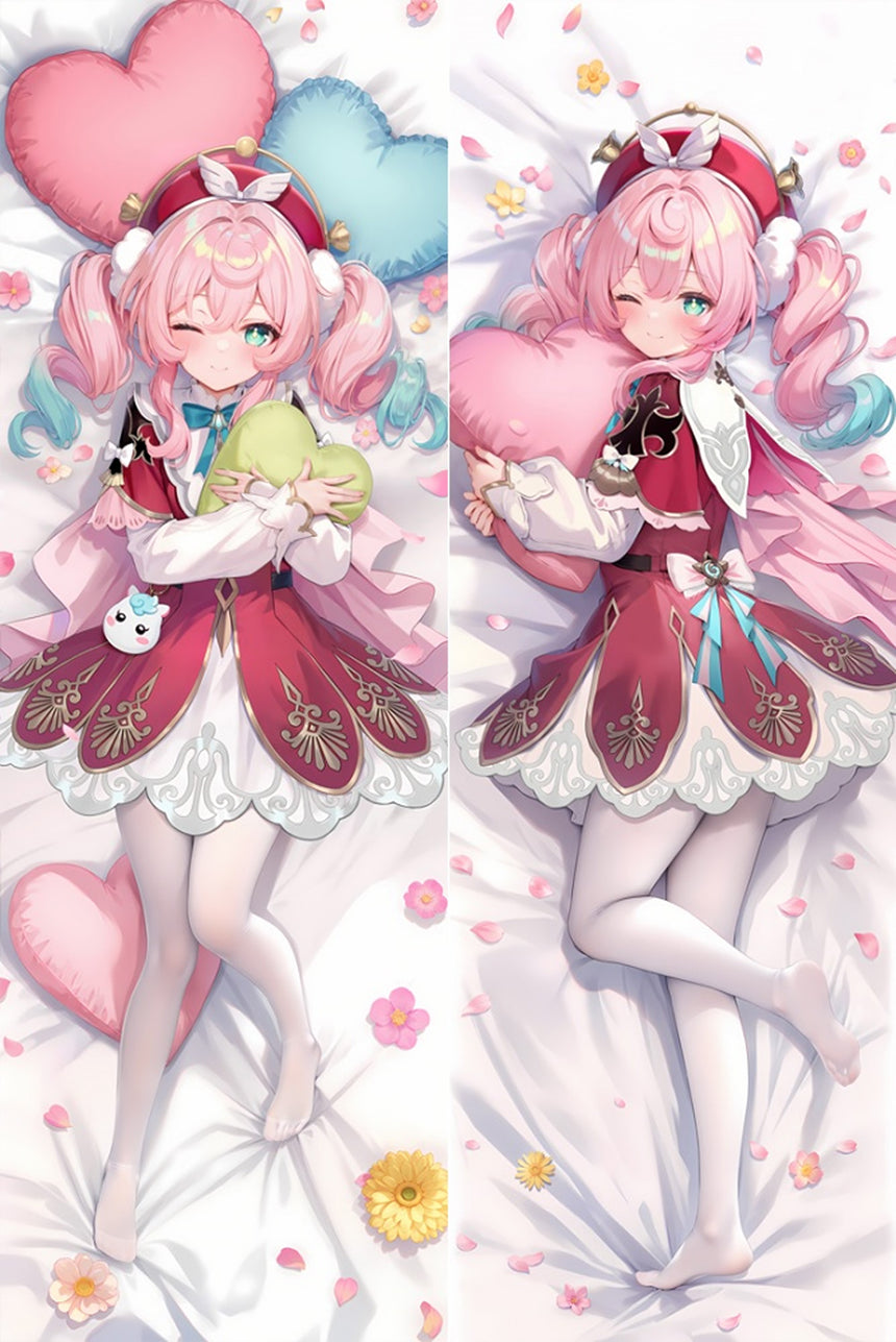 Hyacine Pink Hearts Body Pillow