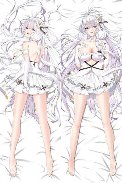 Illustrious White Frills Body Pillow