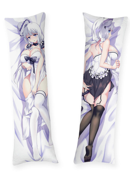 Illustrious White and Black Dresses Body Pillow