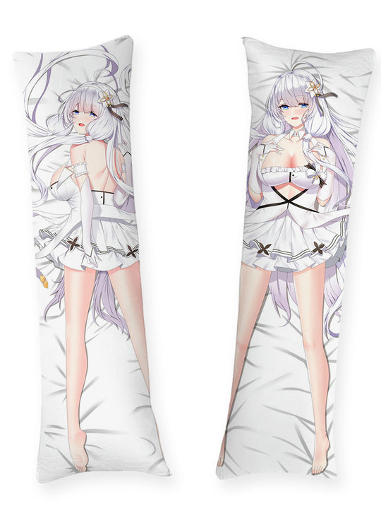 Illustrious White Frills Body Pillow