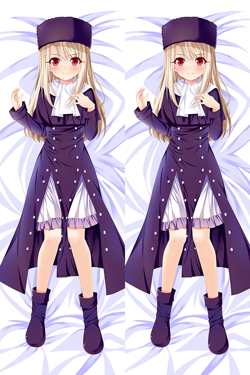 Illyasviel Purple Winter Coat Body Pillow