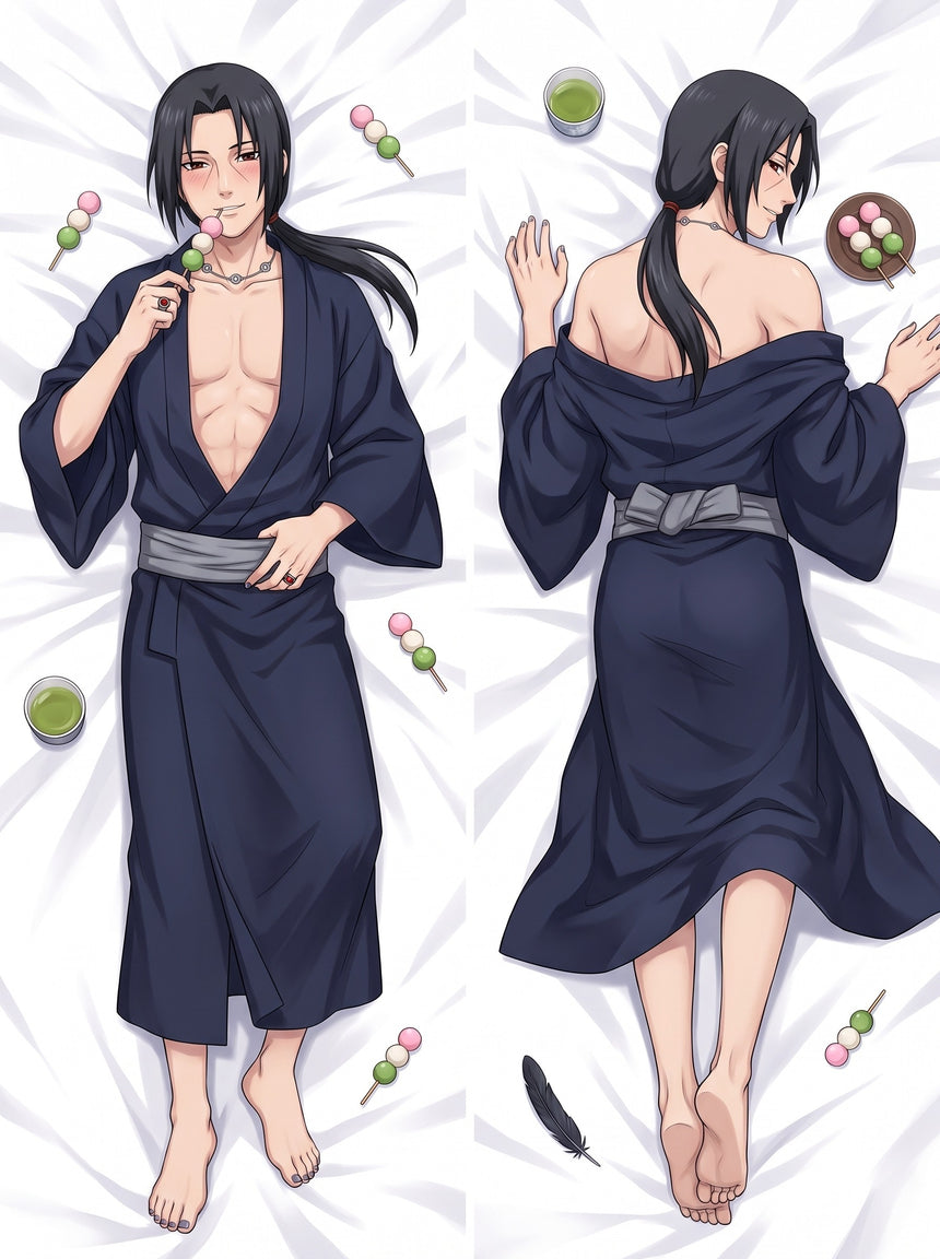 Itachi Uchiha Loose Yukata Moonlight Body Pillow