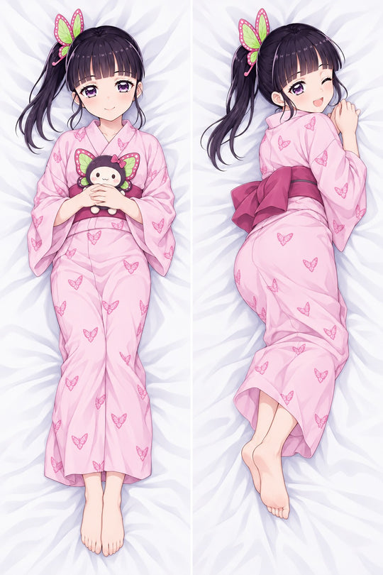 Kanao Butterfly Yukata Body Pillow