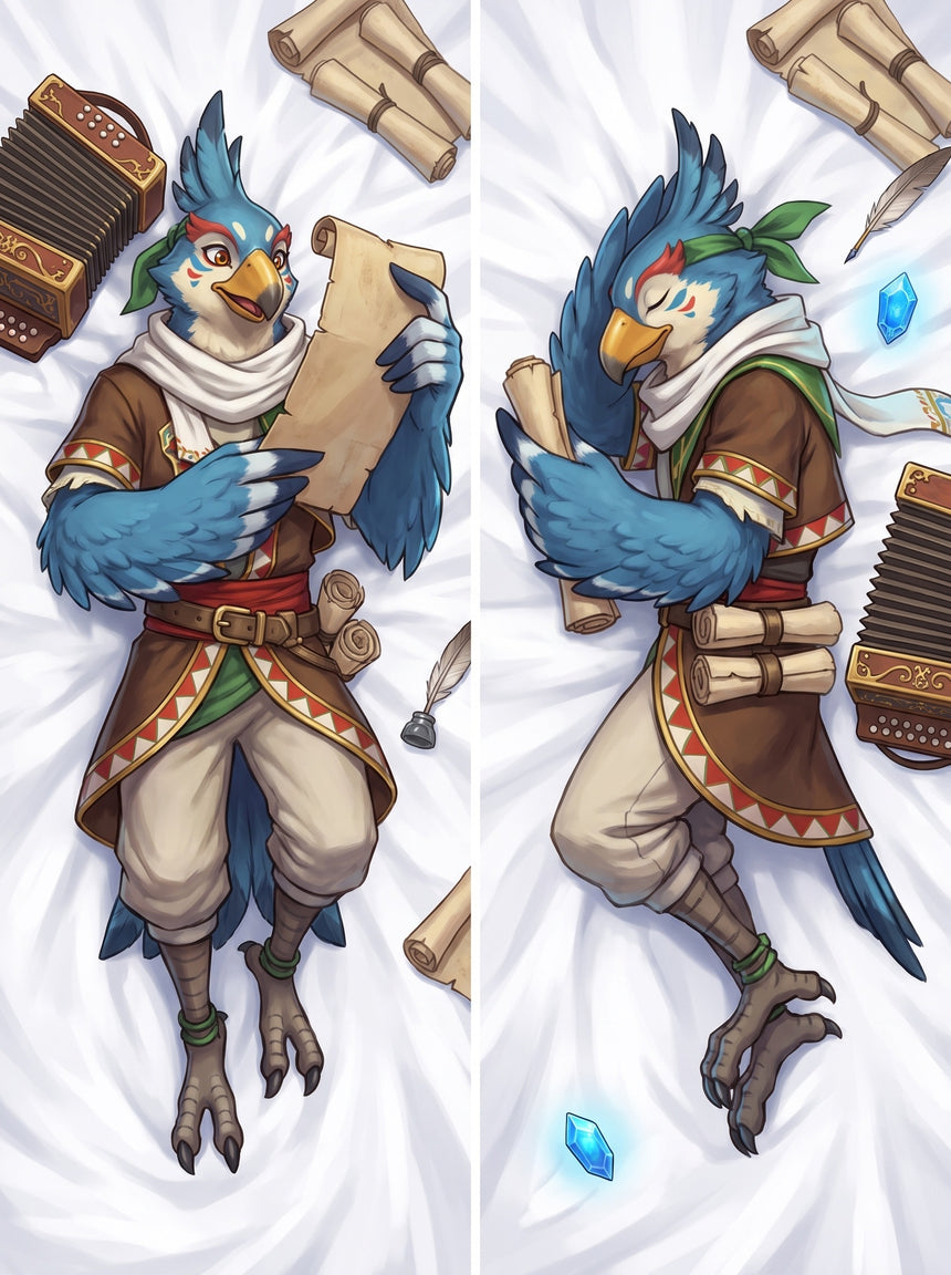 Kass Ancient Shrine Song Riddle Body Pillow