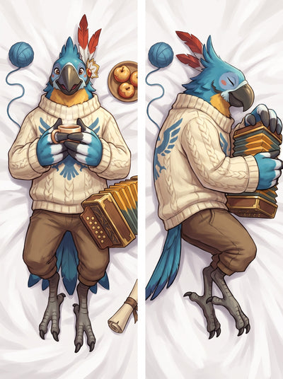 Kass Cozy Knit Sweater Evening Body Pillow