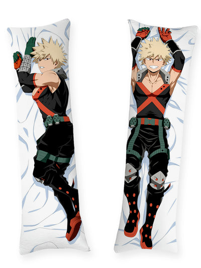 Katsuki Bakugo Hero Costume Body Pillow
