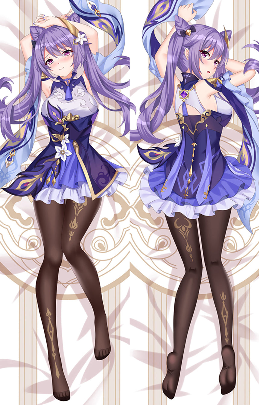 Keqing Lavender Frills Body Pillow
