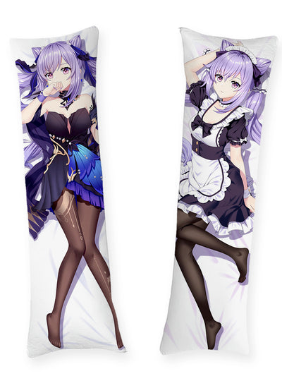 Keqing Maid Outfit Body Pillow