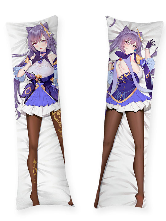 Keqing Purple Dress Body Pillow