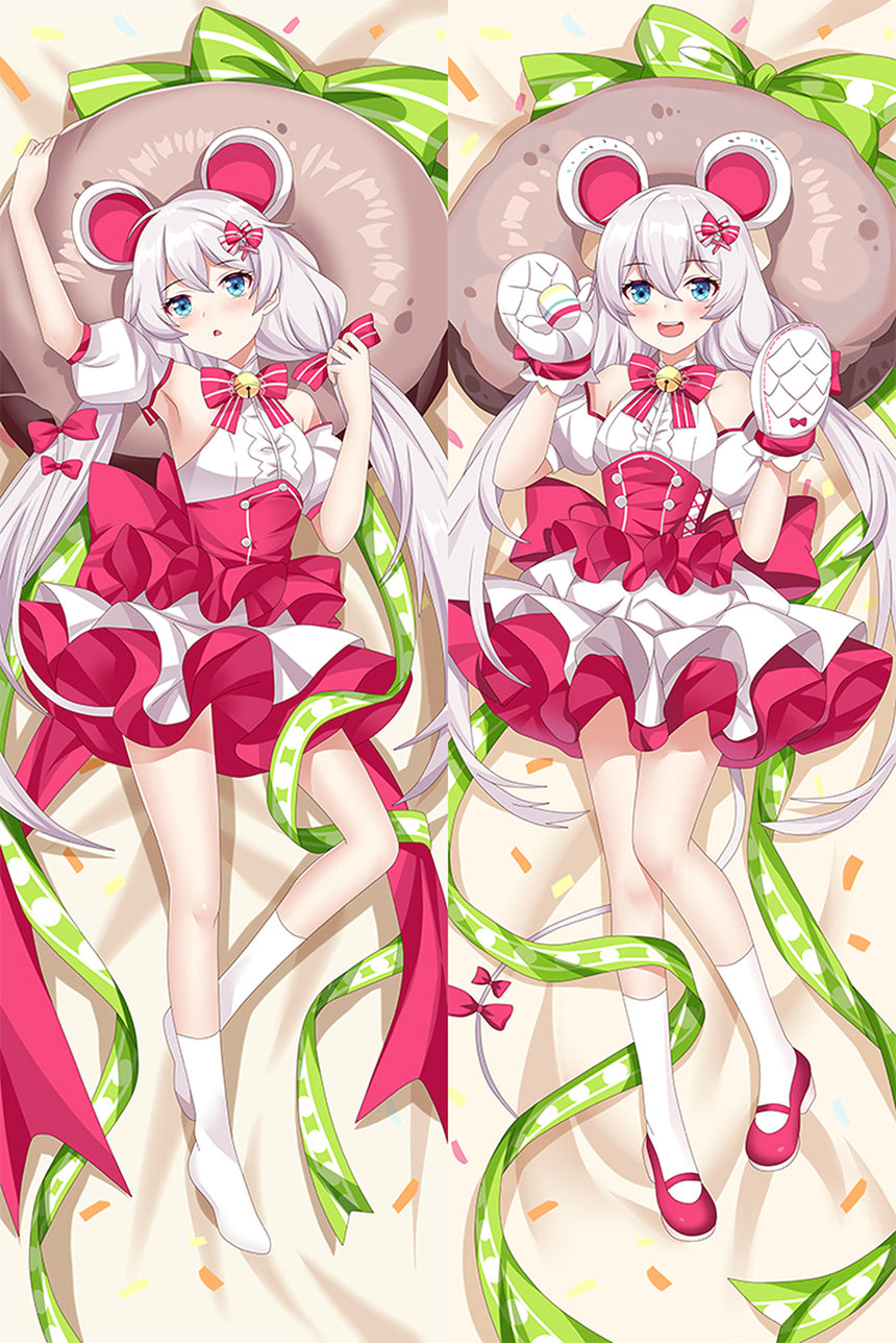 Kiana Kaslana Pink Ribbon Dress dakimakura