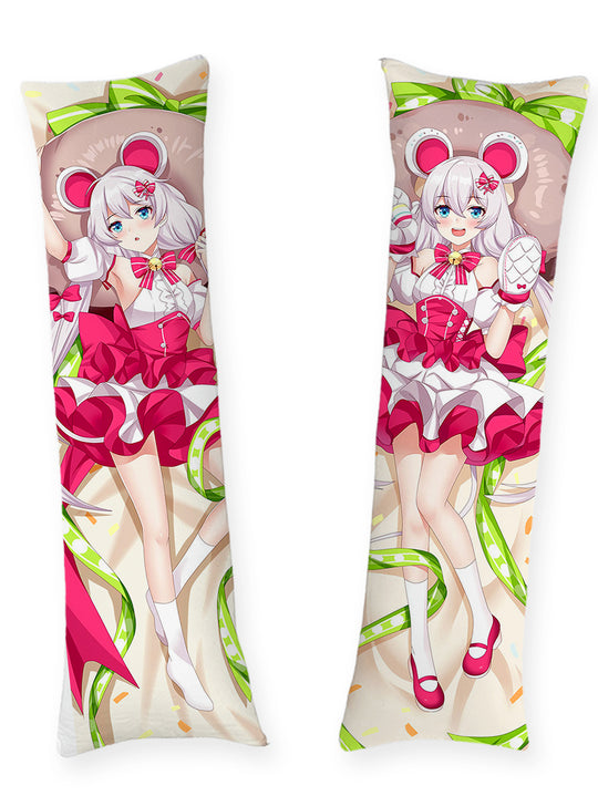 Kiana Kaslana Pink Ribbon Dress Body Pillow
