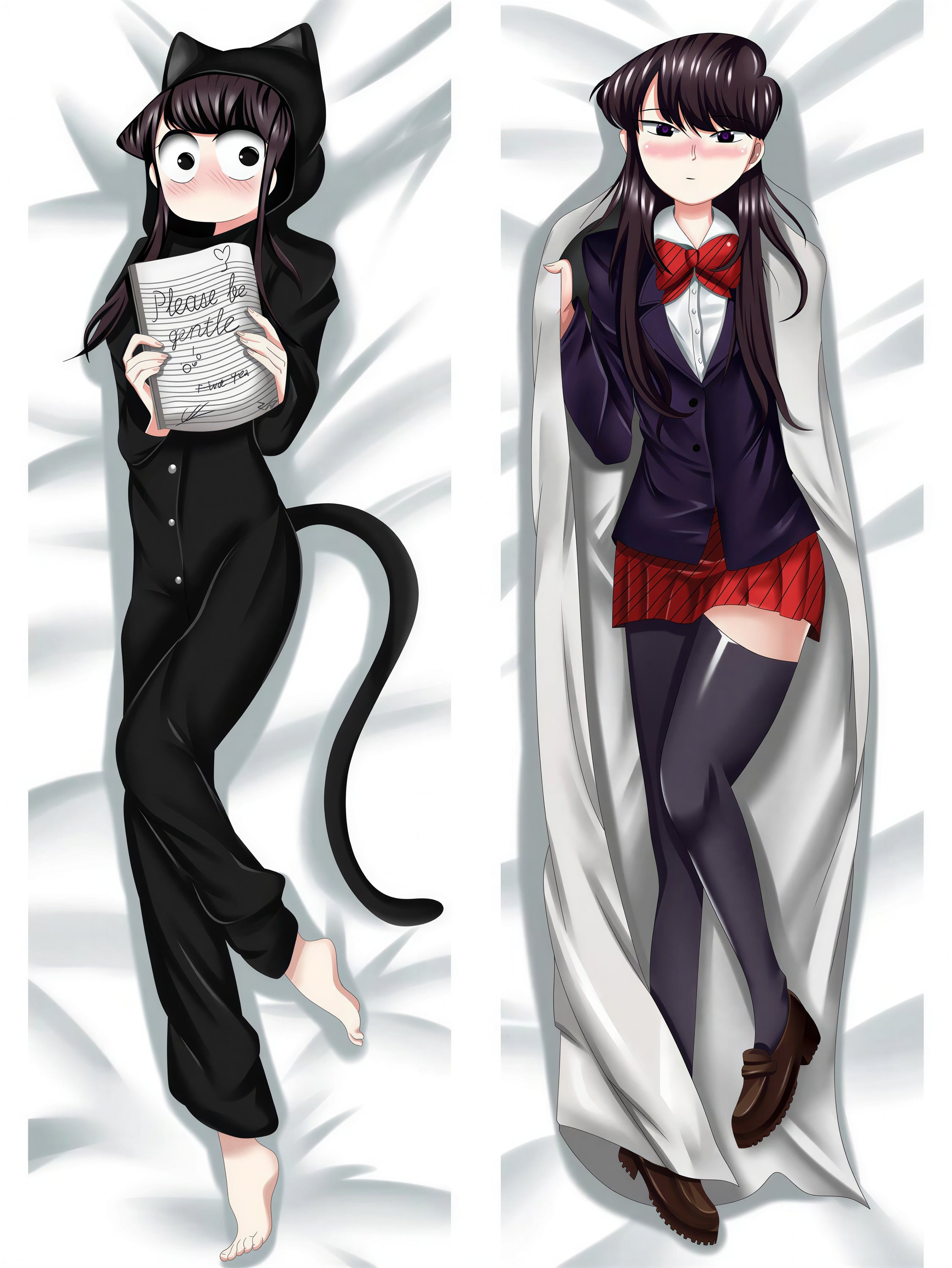 Comki Body Komi San Körper-Kissen | Dakimakuras | Anime Body Pillow