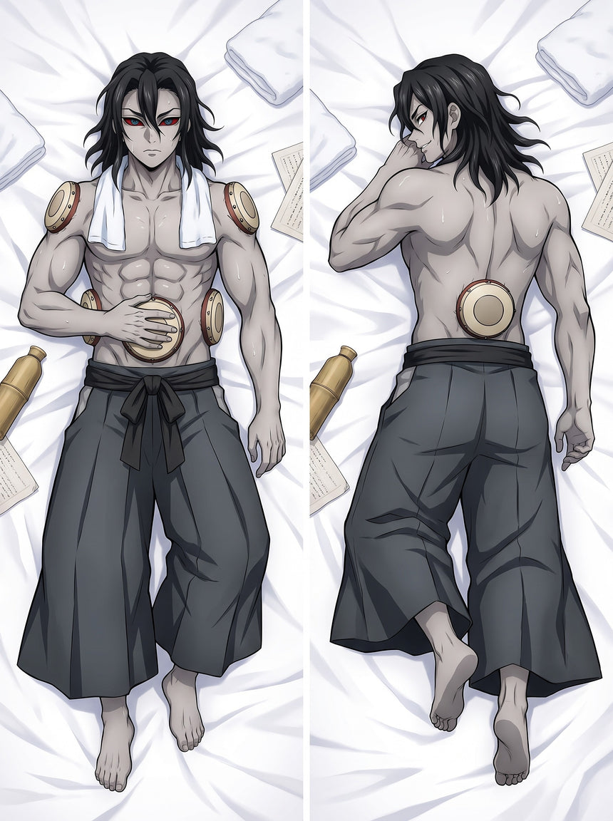 Kyogai Wet Hair Shirtless Drummer dakimakura