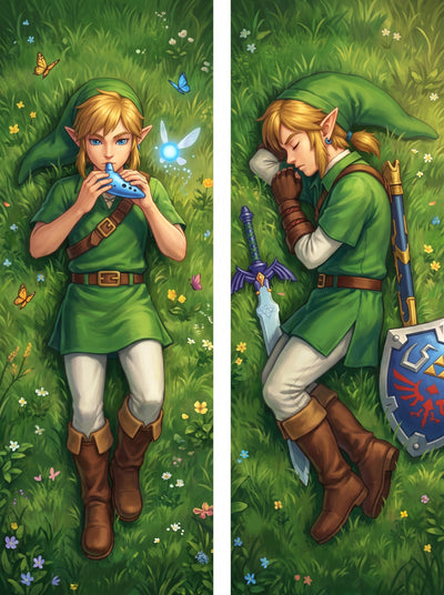 Link Legend of Zelda Ocarina of Time dakimakura