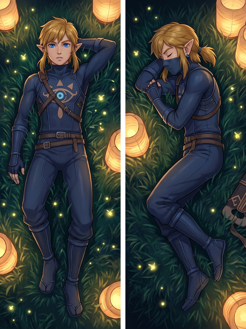 Link Legend of Zelda Sheikah Stealth dakimakura