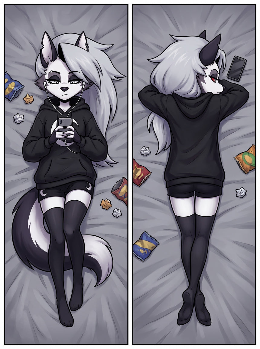 Loona Oversized Hoodie Body Pillow
