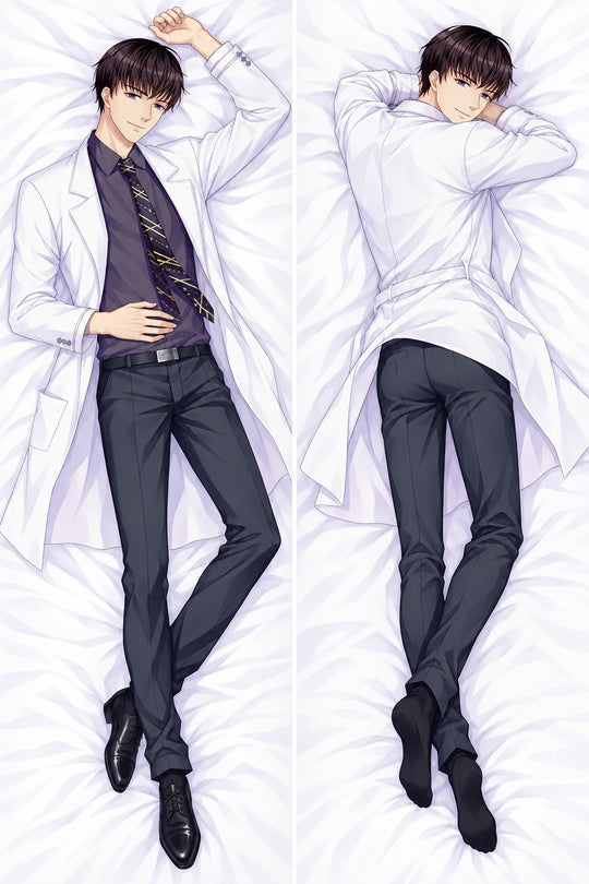 Lucien Scientist Coat Body Pillow