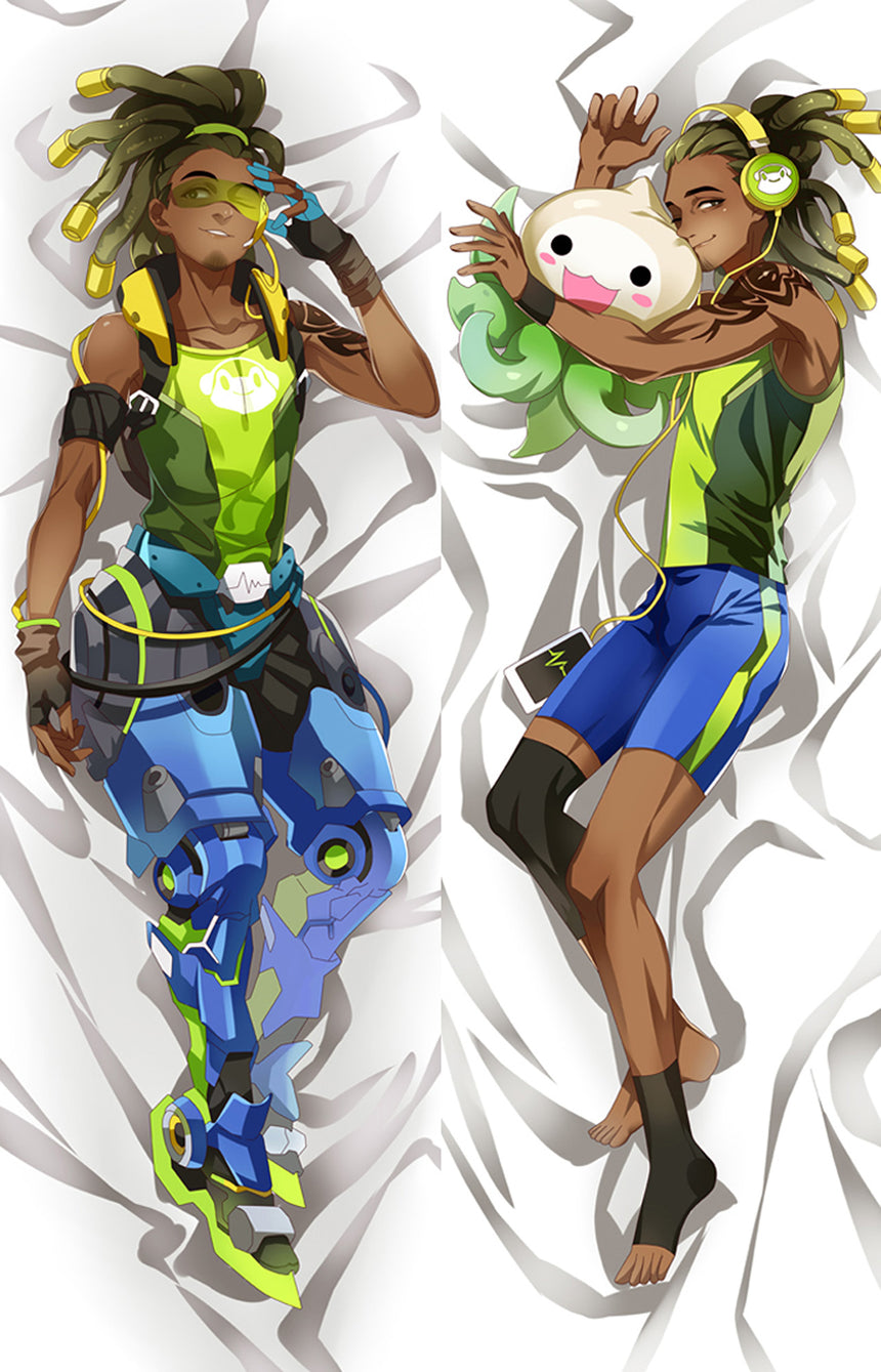 Lucio Green Beat Body Pillow