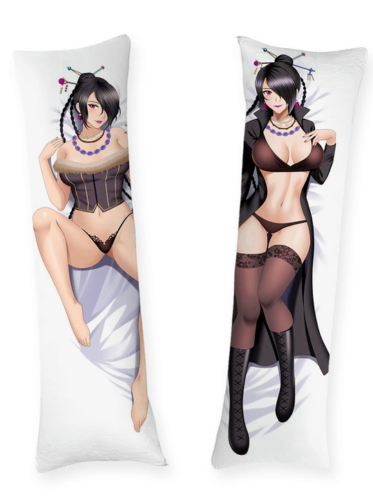 Lulu Black Corset Body Pillow