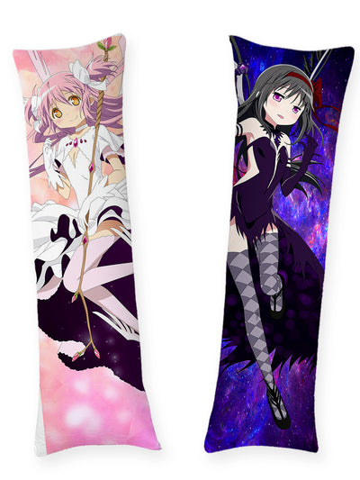 Madoka and Homura Goddess and Devil Body Pillow