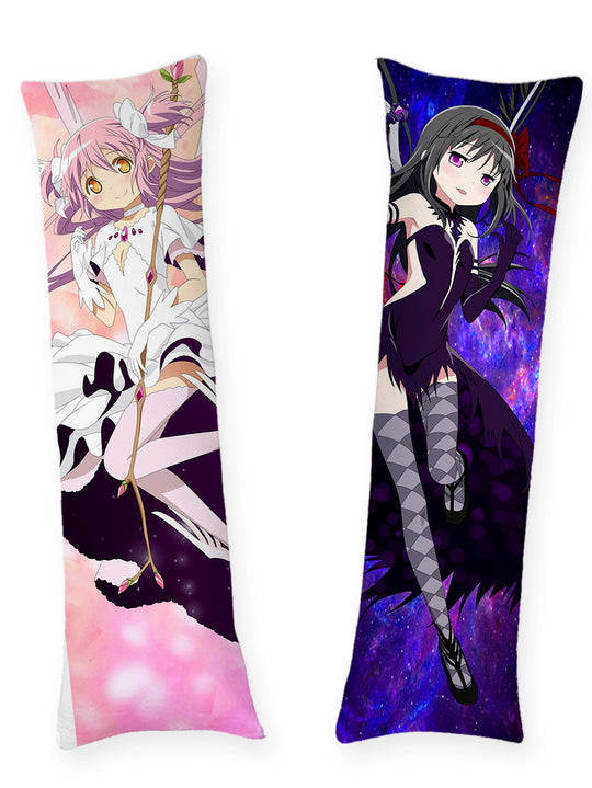 Madoka and Homura Goddess and Devil Body Pillow