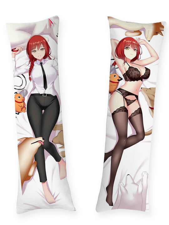 Makima and Pochita Body Pillow