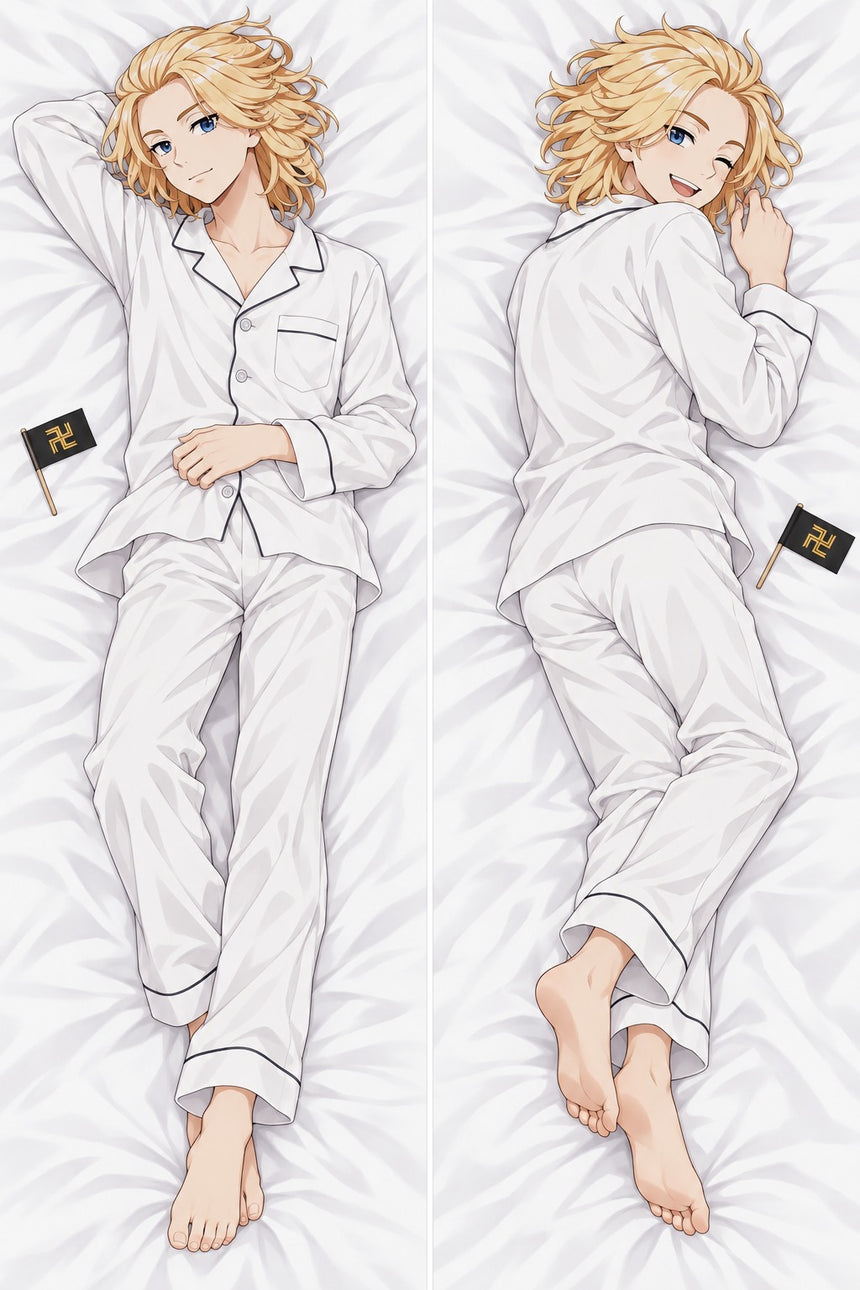 Mikey White Pajamas Body Pillow
