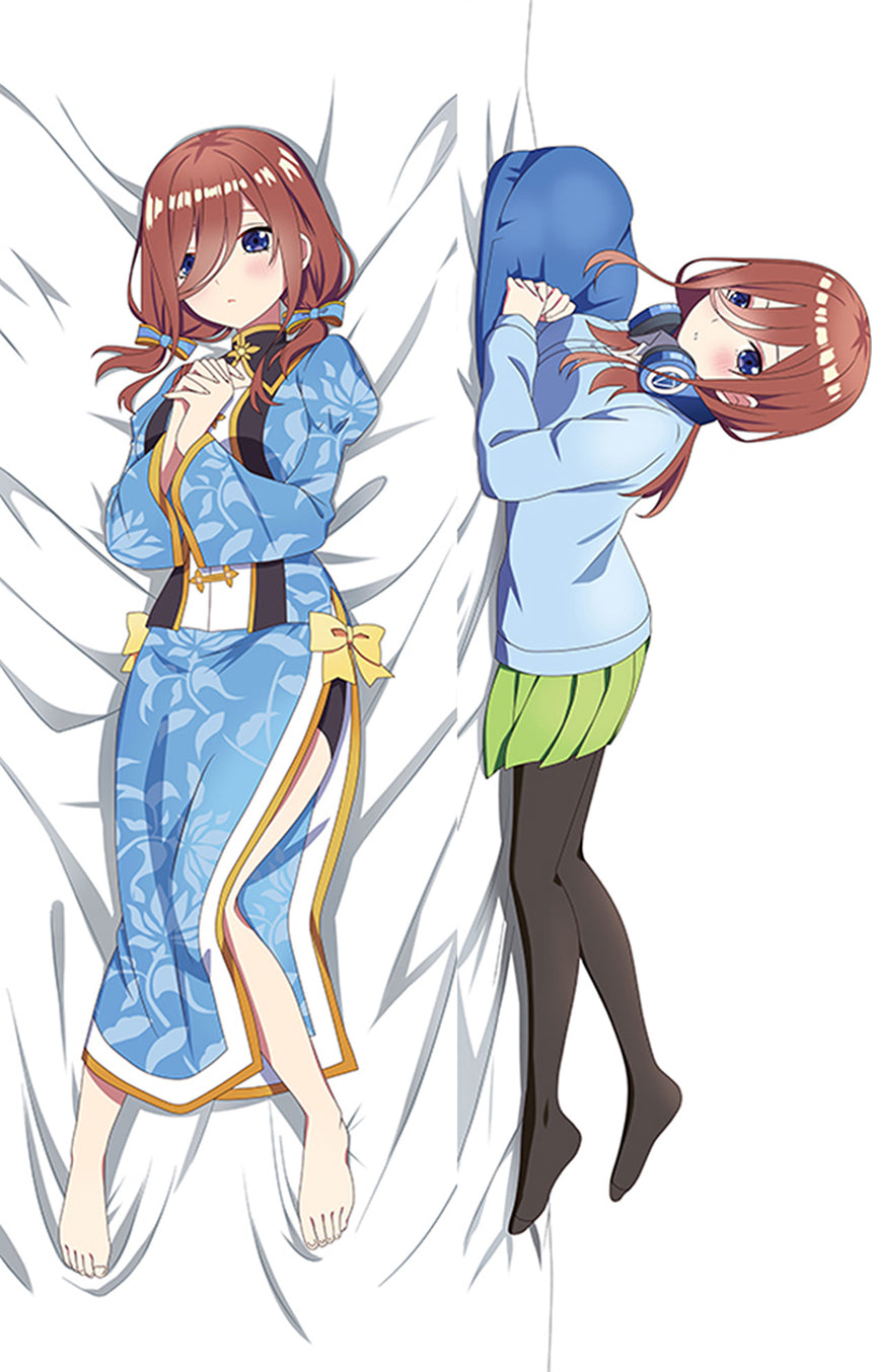 Miku Nakano Blue Yukata Body Pillow