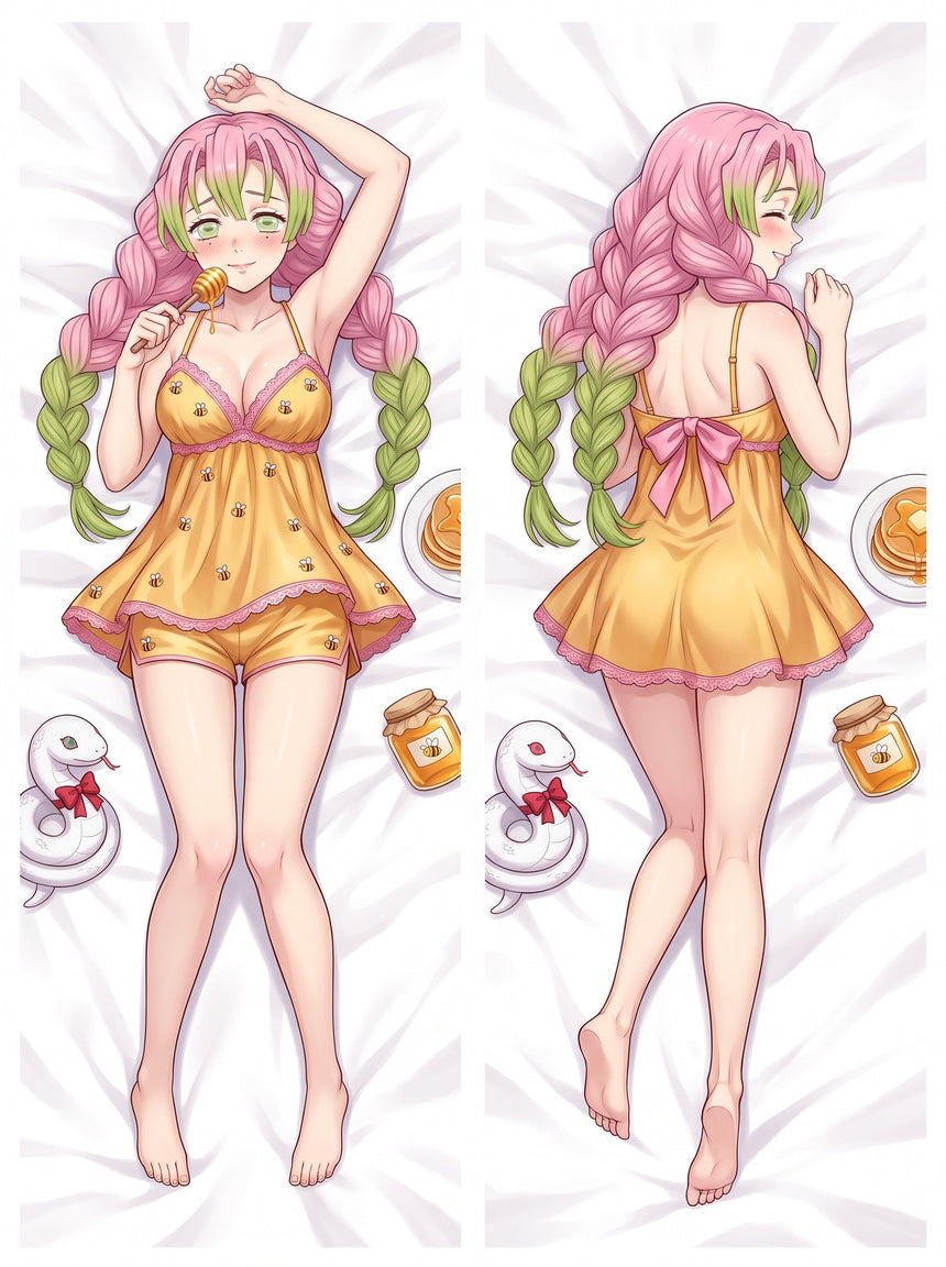 Mitsuri Honey Satin Babydoll Body Pillow