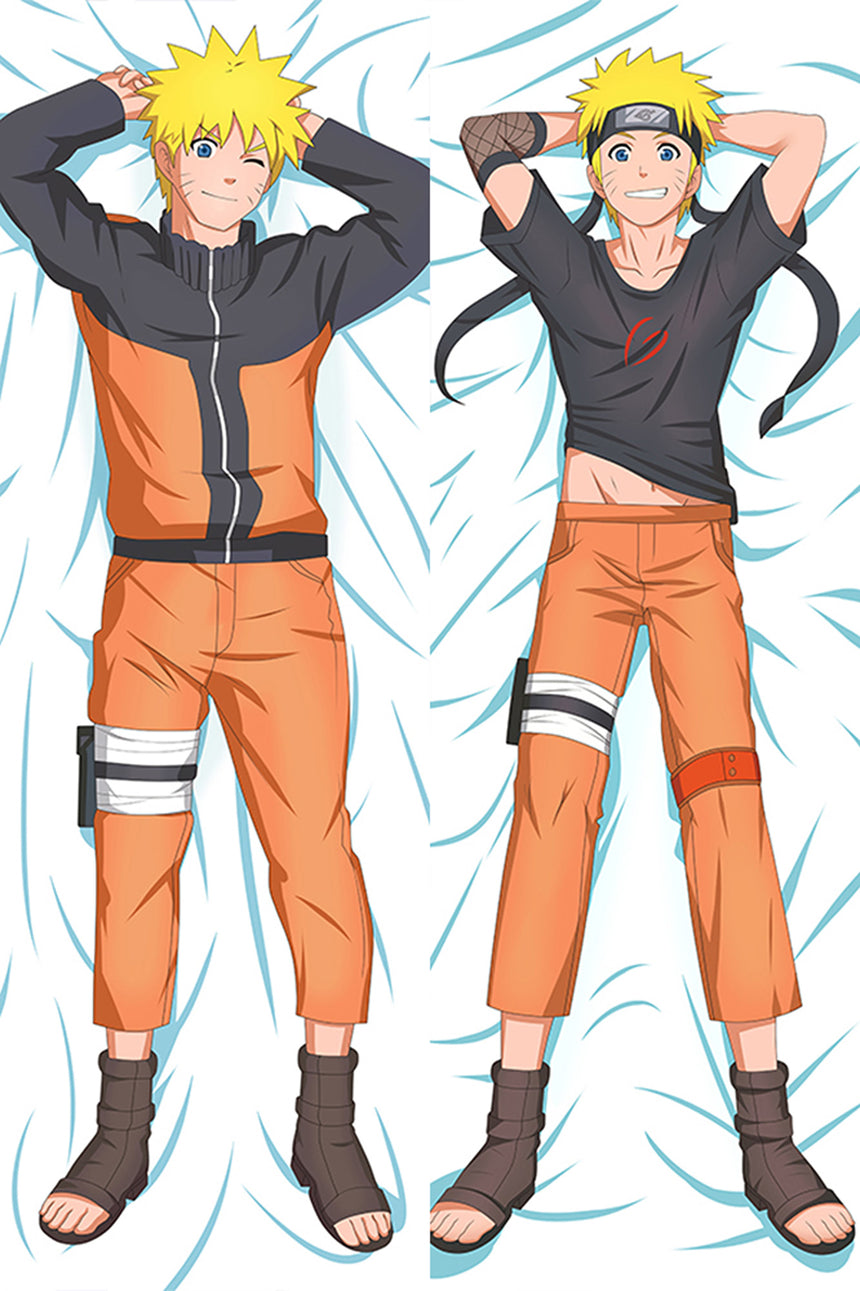 Naruto Uzumaki Orange Ninja Body Pillow