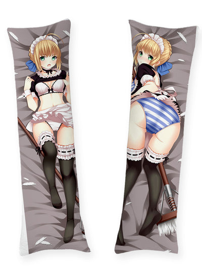 Nero Claudius Black Maid Body Pillow