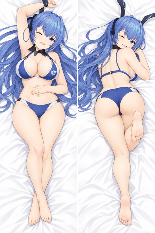 New Jersey Blue Bikini Body Pillow