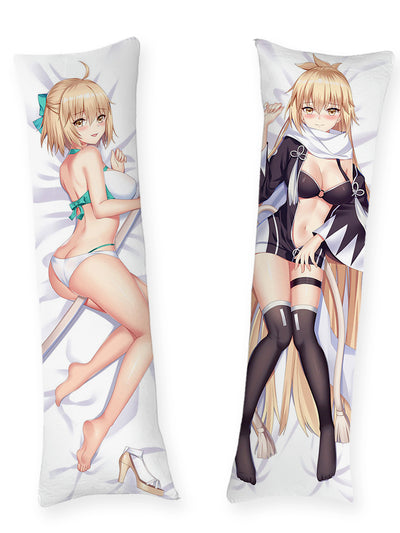 Okita Souji Green Bikini Body Pillow