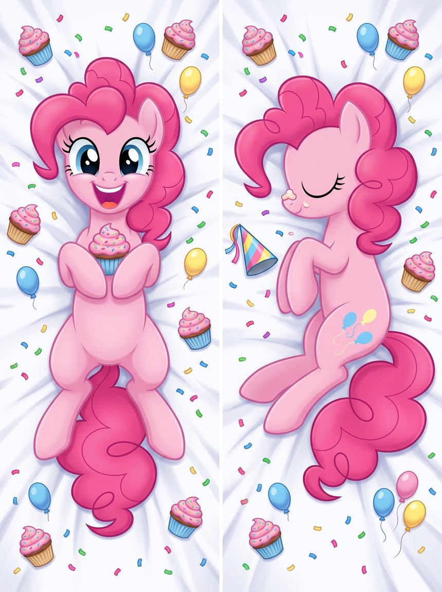 Pinkie Pie Cupcake Party Body Pillow