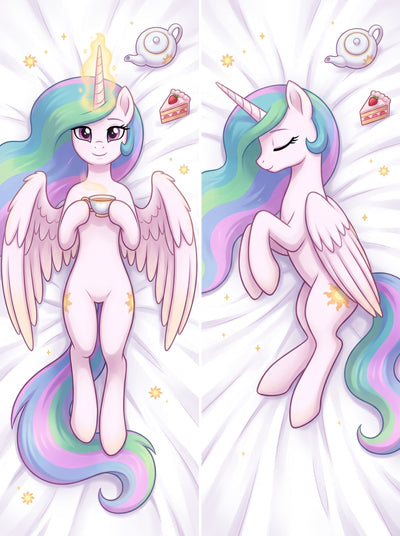 Princess Celestia Sunshine Tea and Cake Body Pillow
