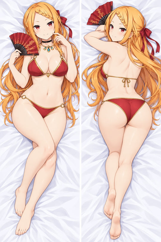 Priscilla Barielle Crimson Bikini Body Pillow