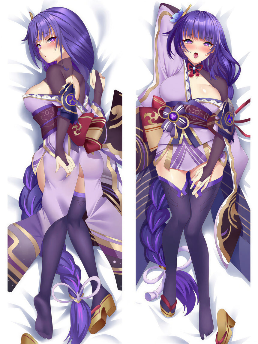 Raiden Shogun Genshin Body Pillow 2