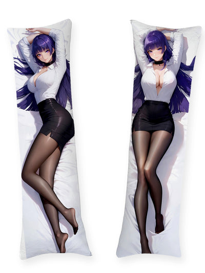 Raiden Shogun Office Look Body Pillow