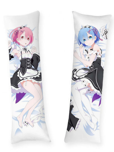 Rem and Ram Anime Body Pillow