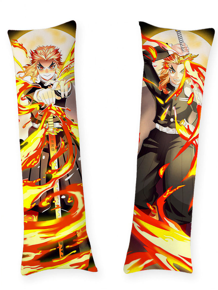 Rengoku Fire Sword Body Pillow