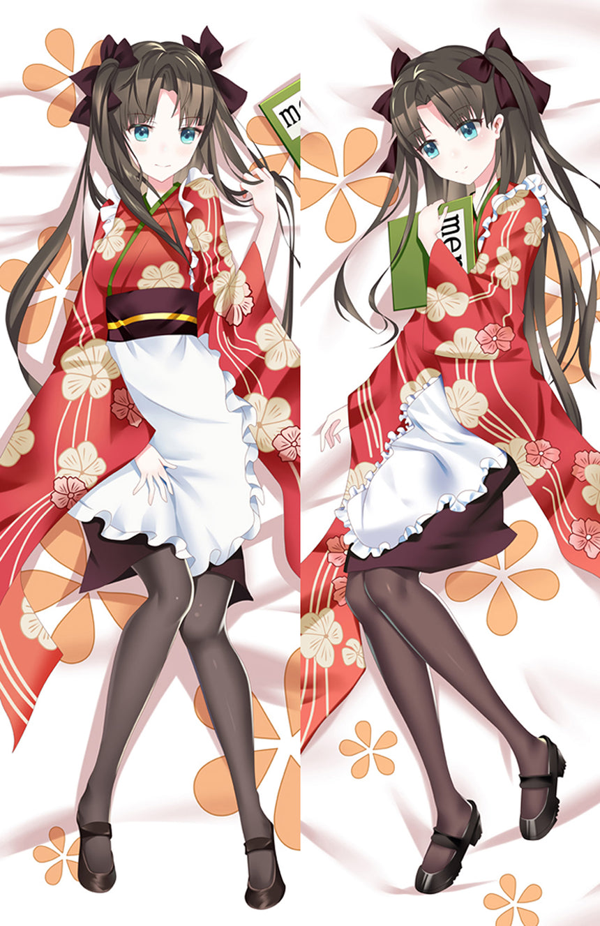 Rin Tohsaka Red Kimono dakimakura