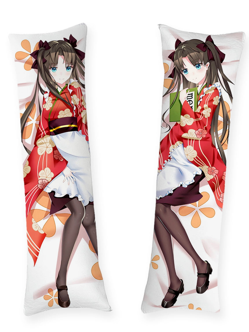 Rin Tohsaka Red Kimono Body Pillow