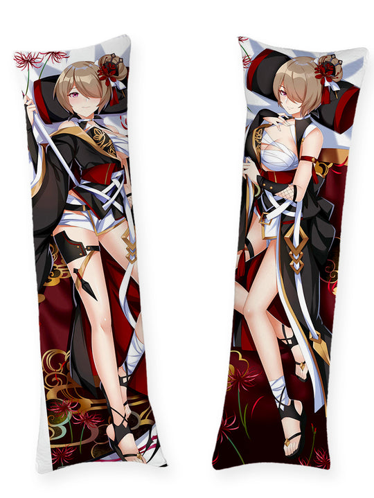 Rita Rossweisse Spider Lily Kimono Body Pillow