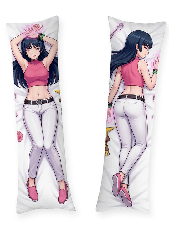 Sabrina Pokemon Psychic Crop Top Body Pillow