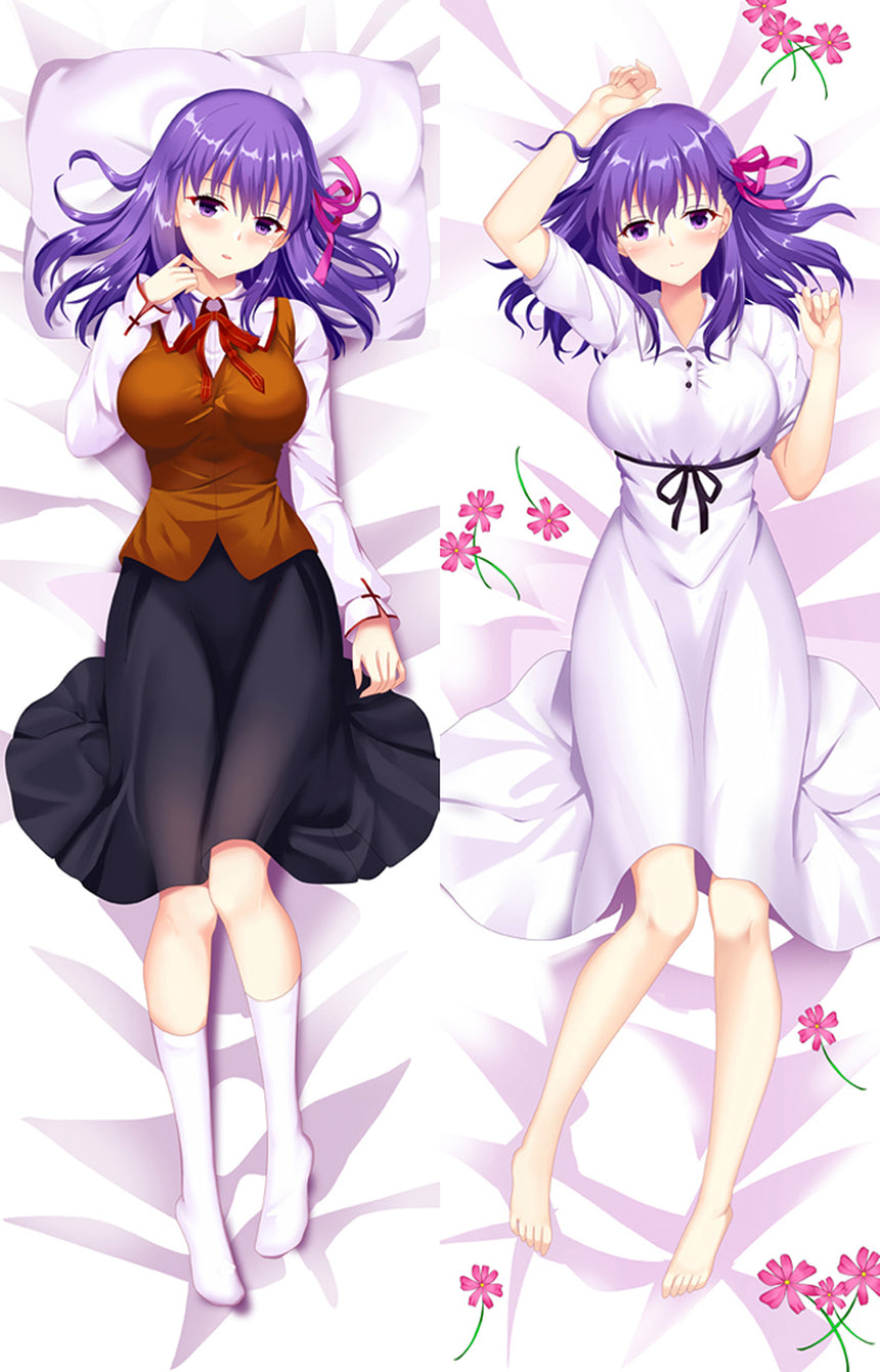 Sakura Matou School Uniform Body Pillow