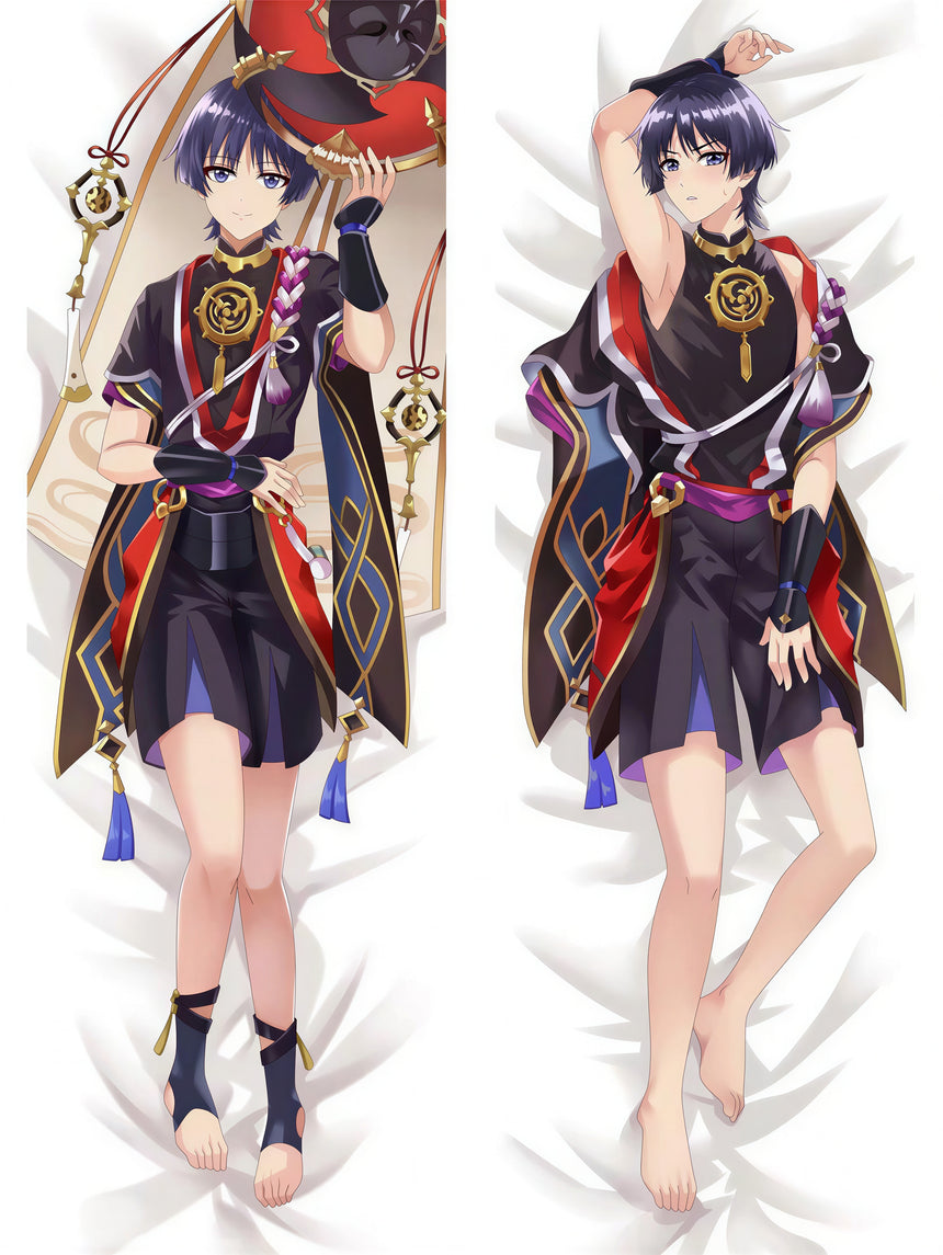 Scaramouche Genshin Body Pillow 2