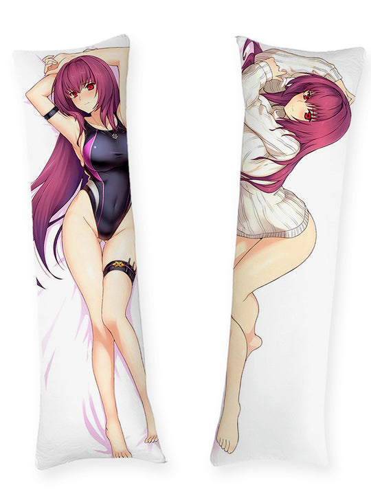 Scathach Black Swimsuit Body Pillow