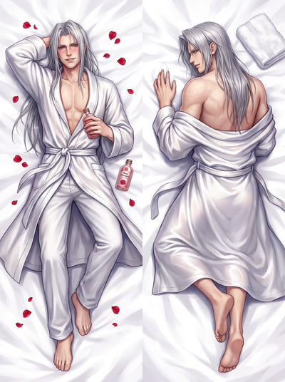 Sephiroth Rose Shampoo Bathrobe Body Pillow