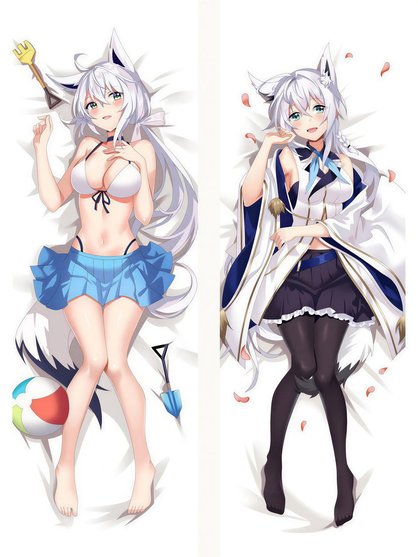 Shirakami Fubuki Hololive Body Pillow 2