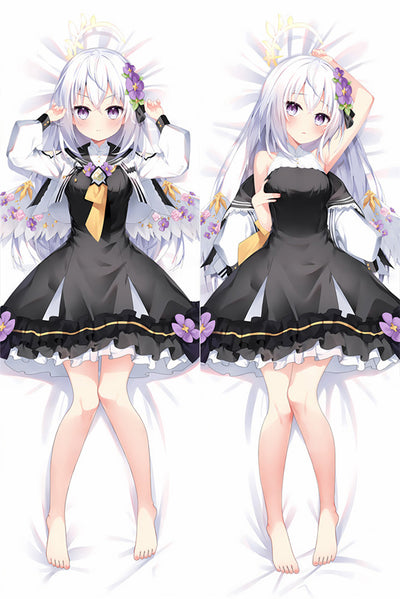 Shirasu Azusa Black Dress Body Pillow